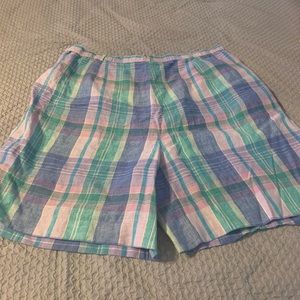 Cold water Creek plaid shorts